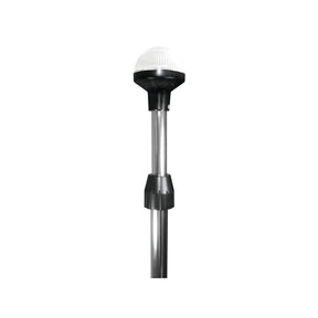 Seasense L.E.D. Telescopic, Stowable All-Round Light (Chrome Pole, Height 26" - 48") - 50023961 - image 1