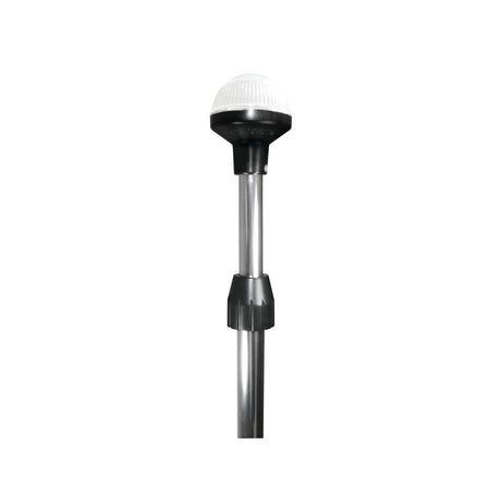 Seasense L.E.D. Telescopic, Stowable All-Round Light (Chrome Pole, Height 40" - 72") - 50023965 - image 1