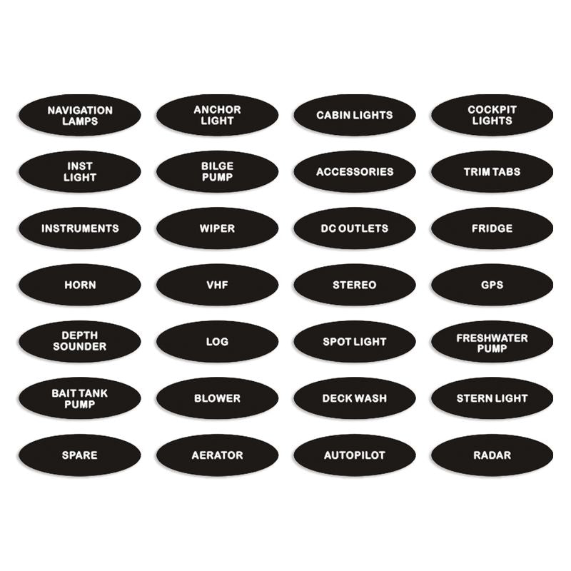 Seasense L.E.D. Wave Design Toggle Switch Panel with USB Charger Port (3 Gang) - 50031298 - image 2