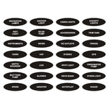 Seasense L.E.D. Wave Design Toggle Switch Panel with USB Charger Port (3 Gang) - 50031298 - image 2