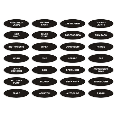 Seasense L.E.D. Wave Design Toggle Switch Panel with USB Charger Port (5 Gang) - 50031299 - image 1