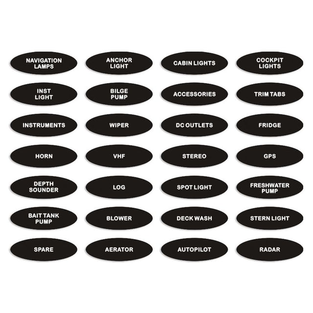 Seasense L.E.D. Wave Design Toggle Switch Panel with USB Charger Port (5 Gang) - 50031299 - image 1