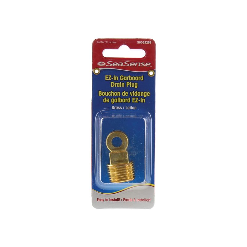 Seasense Brass EZ-In Garboard Drain Plug - 50032269 - image 2