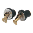 Seasense Brass Baitwell/Bailer Drain Plugs (5/8", Sold Per Pair) - 50032342 - image 1