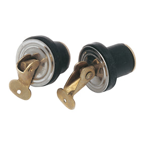 Seasense Brass Baitwell/Bailer Drain Plugs (3/4", Sold Per Pair) - 50032352 - image 1