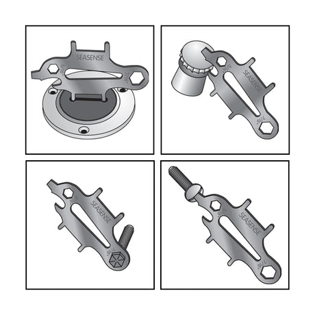 Seasense Stainless Steel Deck Plate Key - 50045488 - image 2