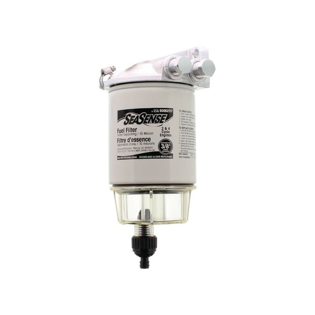 Seasense Universal Water Separating Fuel Filter Complete Kit (2- & 4-Cycle) - 50052116 - image 1