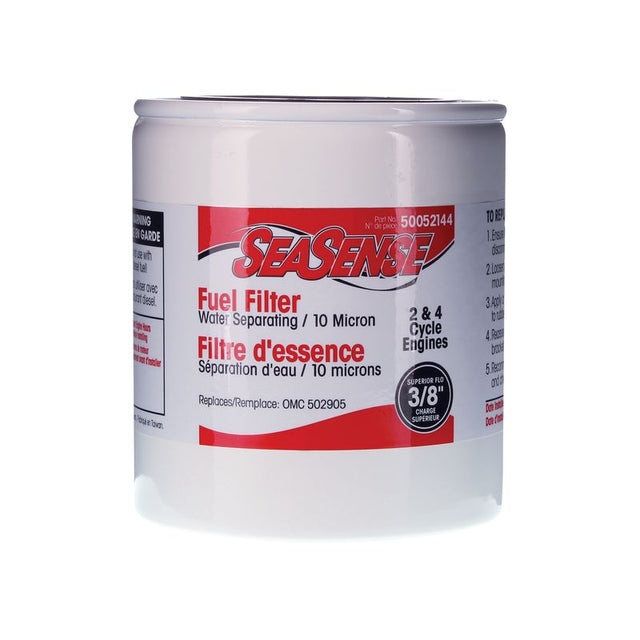 Seasense Fuel Filter with 1" Threads - OMC - 50052144 - image 1