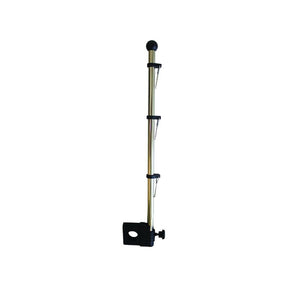Seasense Stainless Steel Flagstaff and Socket with Clips (Height 15-1/2") - 50071061 - image 1