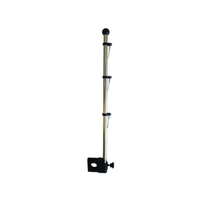 Seasense Stainless Steel Flagstaff and Socket with Clips (Height 17") - 50071062 - image 1