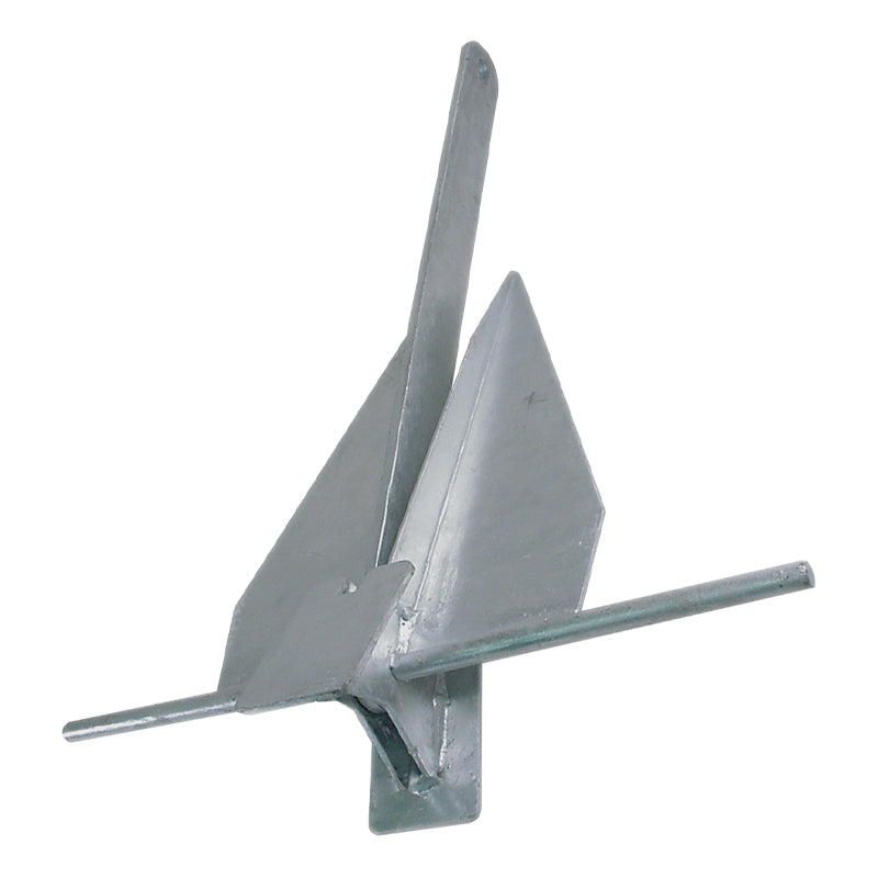 Seasense Galvanized Fluke Style Anchor (#8, Boat Size: 17' to 24') - 50073772 - image 1