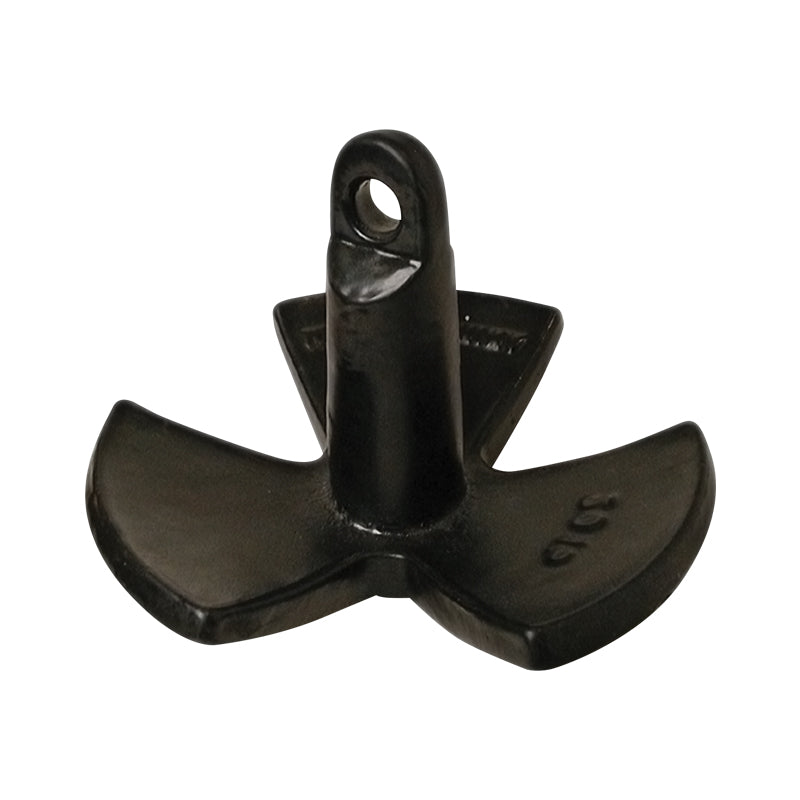 Seasense Black Vinyl Coated River Anchor (12 lb., Boat Size: Up to 10') - 50074542 - image 1