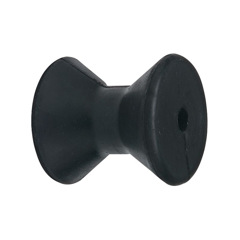 Seasense Black Rubber Bow Roller (Length 3", Diameter 3", Shaft 1/2") - 50080762 - image 1