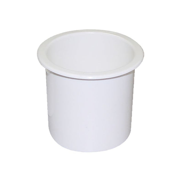 Seasense Nylon Recessed Drink Holder (White, Depth 3") - 50091006 - image 1