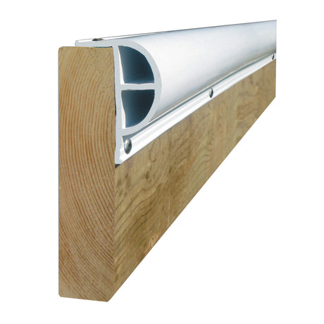 Dock Edge PRODOCK Heavy "P" Dock Profile - (3) 8' Sections - White - DE1200F