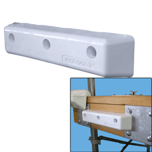 Dock Edge Protect Straight HD 12" PVC Dock Bumpers - DE1058F