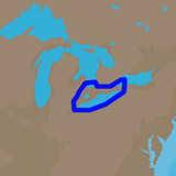 C-MAP 4D NA-D933 Lake Erie and Lake St Clair - M-NA-D933-MS