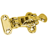 Whitecap Anti-Rattle Hold Down - Polished Brass - S-0054BC