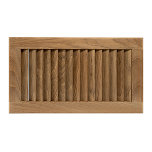 Whitecap Teak Louvered Insert - 16" x 9-1/8" x 3/4" - 60710