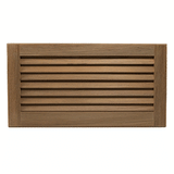 Whitecap Teak Louvered Insert - 9-3/8" x 18" x 3/4" - 60716