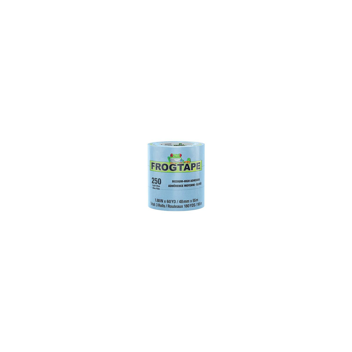 Shurtape 105329 Frogtape® 250 Blue Performance Grade Masking Tape, 2" x 180', Blue - image 1