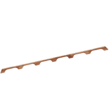 Whitecap Teak Handrail - 6 Loops - 63"L - 60110