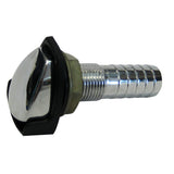 Perko Gas Tank Vent w/Splash Guard - Chrome Plated Zinc - Hose [0506DP4CHR]