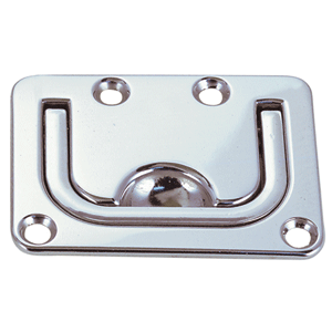 Perko Flush Lifting Handle - Chrome Plated Zinc - 3" x 2-¼" - 1220DP0CHR
