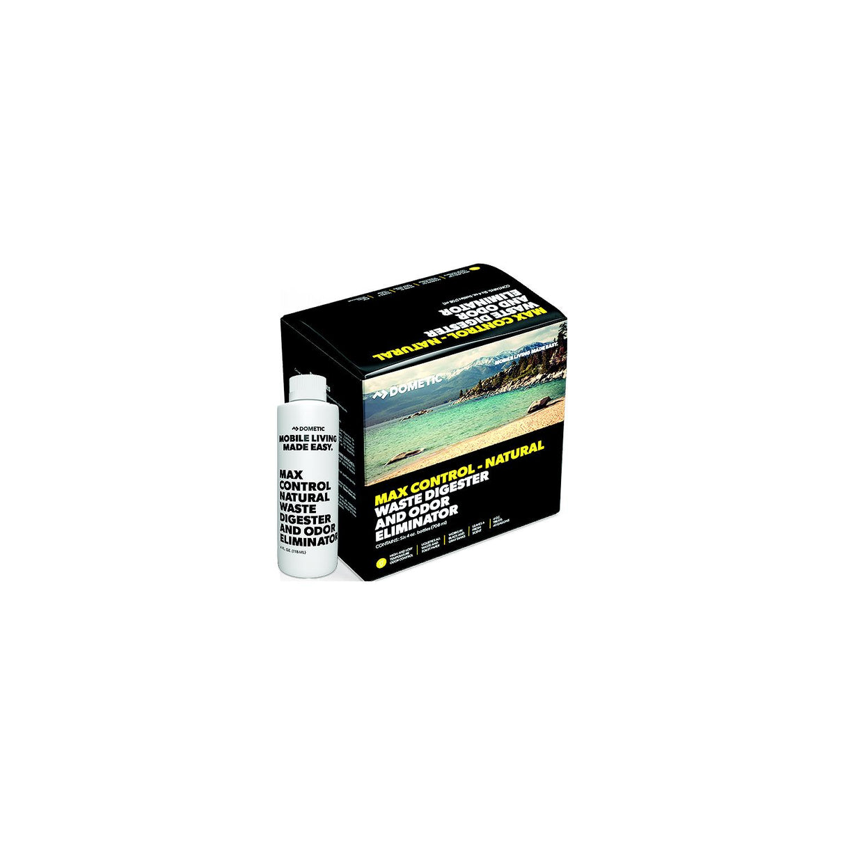 Dometic 9620000729 Max Control-Natural Holding Tank Treatment, 4 oz. 6 pk - image 1