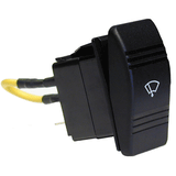 Schmitt Marine Wiper Switch - 3-Position Rocker - 40400