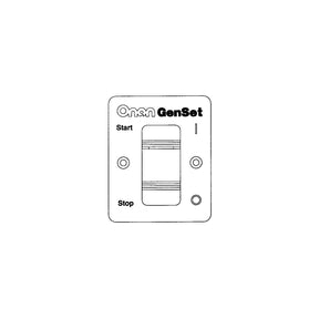 Onan REMOTE CONTROL SWITCH ONLY BELL RV NODS RVX - 300-4936 - image 1