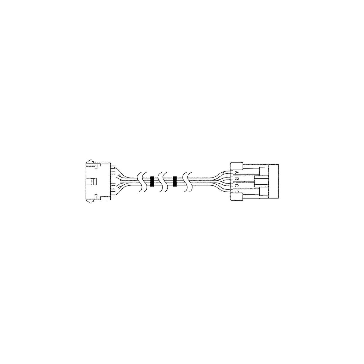 Onan Remote Harness For Gasoline & LP Vapor Generators, 10' - 338-3489-01 - image 1