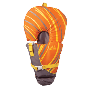 Full Throttle Baby-Safe Vest - Infant to 30lbs - Orange/Grey - 104000-200-000-14