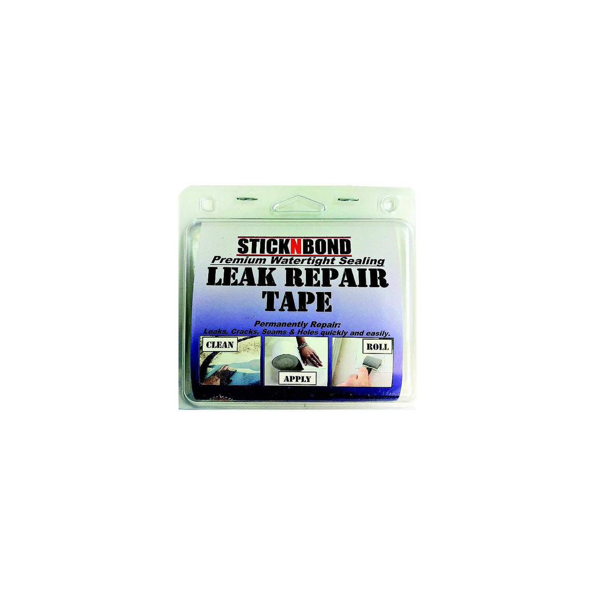 Leisure Time 60021 StickNBond 4" x 60' White Patch Kit for RV Repairs - image 1