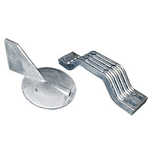 Tecnoseal Anode Kit w3/Hardware - Yamaha 150-200HP Left Hand Rotation - Zinc - 21102