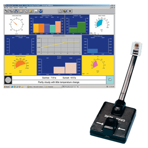 Davis Instruments Davis WeatherLink&reg; Windows - Serial Port f/Vantage Vue & Pro2 Series - 6510SER