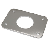 Rupp Marine Rupp Top Gun Backing Plate w/2.4" Hole - Sold Individually, 2 Required - 17-1526-23