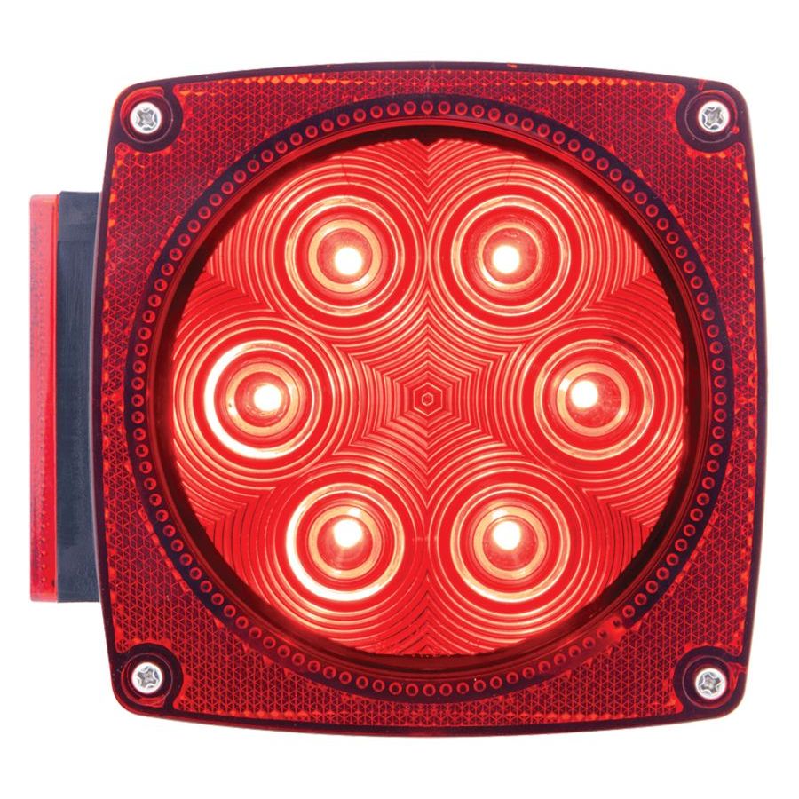 Optronics L.E.D. Combination Left Driver Side Tail Light with Illuminator - Trailers Under 80” Wide - STL7RS - image 1