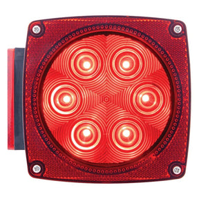 Optronics L.E.D. Combination Left Driver Side Tail Light with Illuminator - Trailers Under 80” Wide - STL7RS - image 1