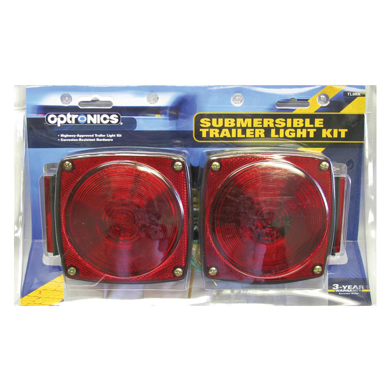 Optronics Submersible Trailer Light Kit - Under 80" Wide Trailer - TL9RK - image 1
