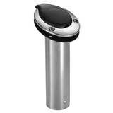 Attwood Marine Attwood Standard Series Rod Holder - 15° - Black Insert - 66363-7