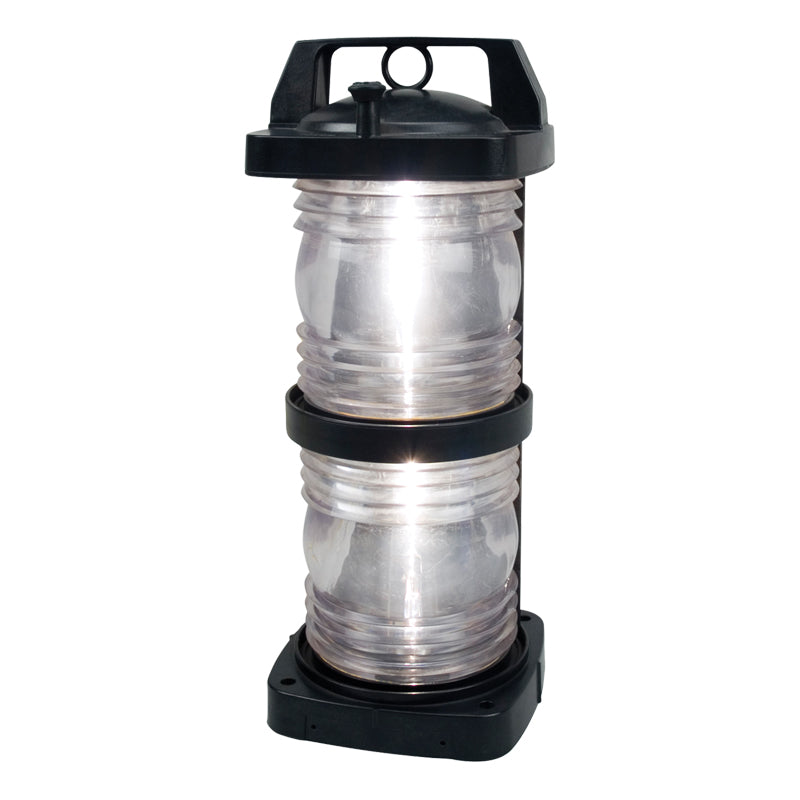 Perko Fig. 1365 Series Double Lens Navigation Light (White Masthead) - 1365 E00 BLK - image 1