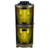 Perko Fig. 1166 Series Double Lens Navigation Light (Yellow Towing) - 1166 ME0 PLB - image 2