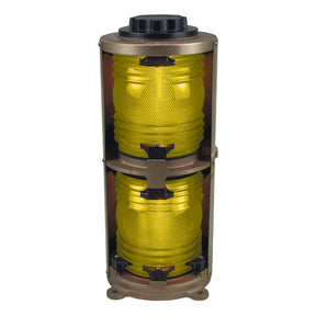 Perko Fig. 1166 Series Double Lens Navigation Light (Yellow Towing) - 1166 ME0 PLB - image 1