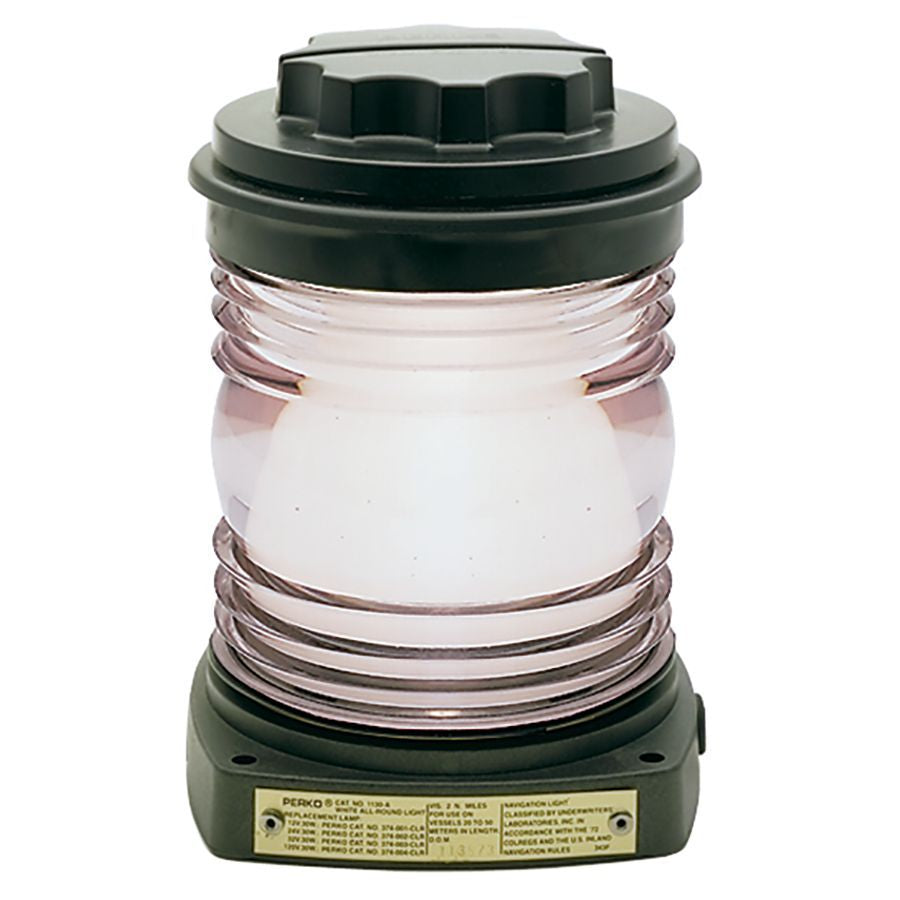 Perko Fig. 1130 Series Navigation Light (White All-Round) - 1130 A00 BLK - image 2