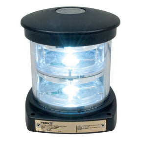 Perko Fig. 1378 Series Single L.E.D. Navigation Light (White Masthead) - 1378 000 BLK - image 1