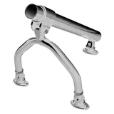 Rupp Marine Rupp Adjustable Center Rigger Base - Silver - CA-0001