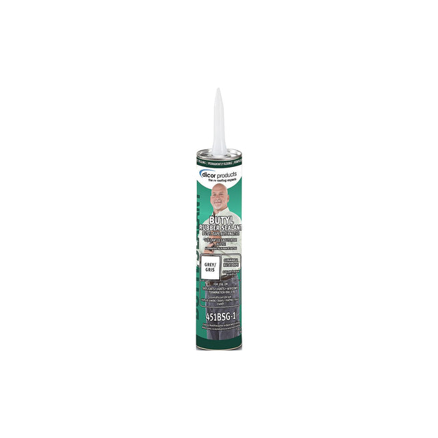 Dicor Corporation Dicor 451BSG1 Gunnable Butyle Rubber Sealant, Gray - image 1