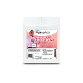 Dicor Corporation Dicor EPDM Rubber Roof Repair Membrane, 6" x 25' - 533RM-6 - image 1