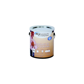 Dicor Corporation Dicor Fiberglass RV Roof Coating, Gal. - RP-FRC-1 - image 1